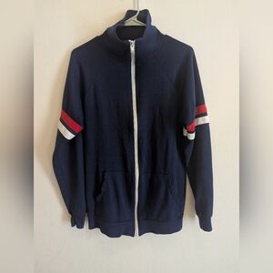 Vintage Men's Activewear Lightweight Zip Up Jacket